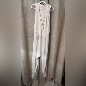 FP Movement by Free People Cream Jumpsuit